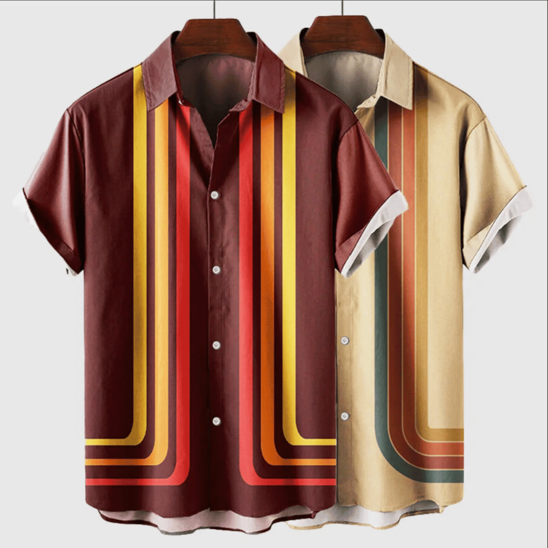 Matteo™ Retro Linen Shirt