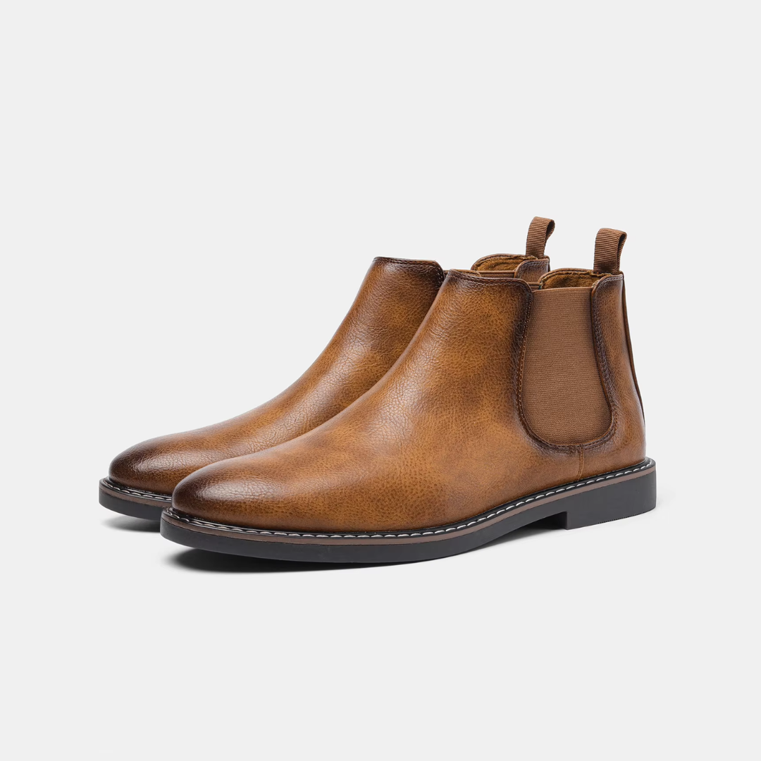 Harrison Leather Chelsea Boots