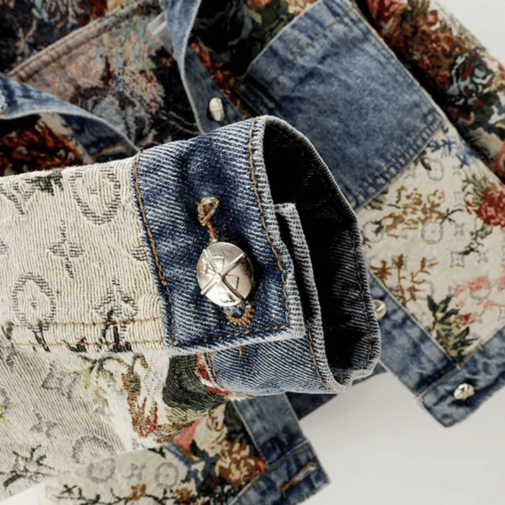 Morisot™ Floral Denim Jacket