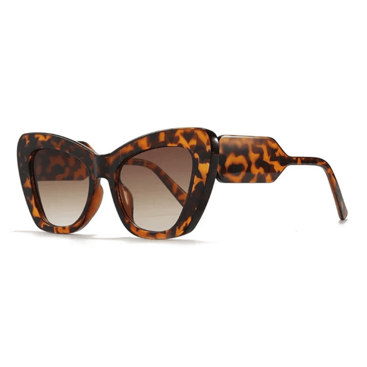 Retro Refined Cat-Eye Sunglasses