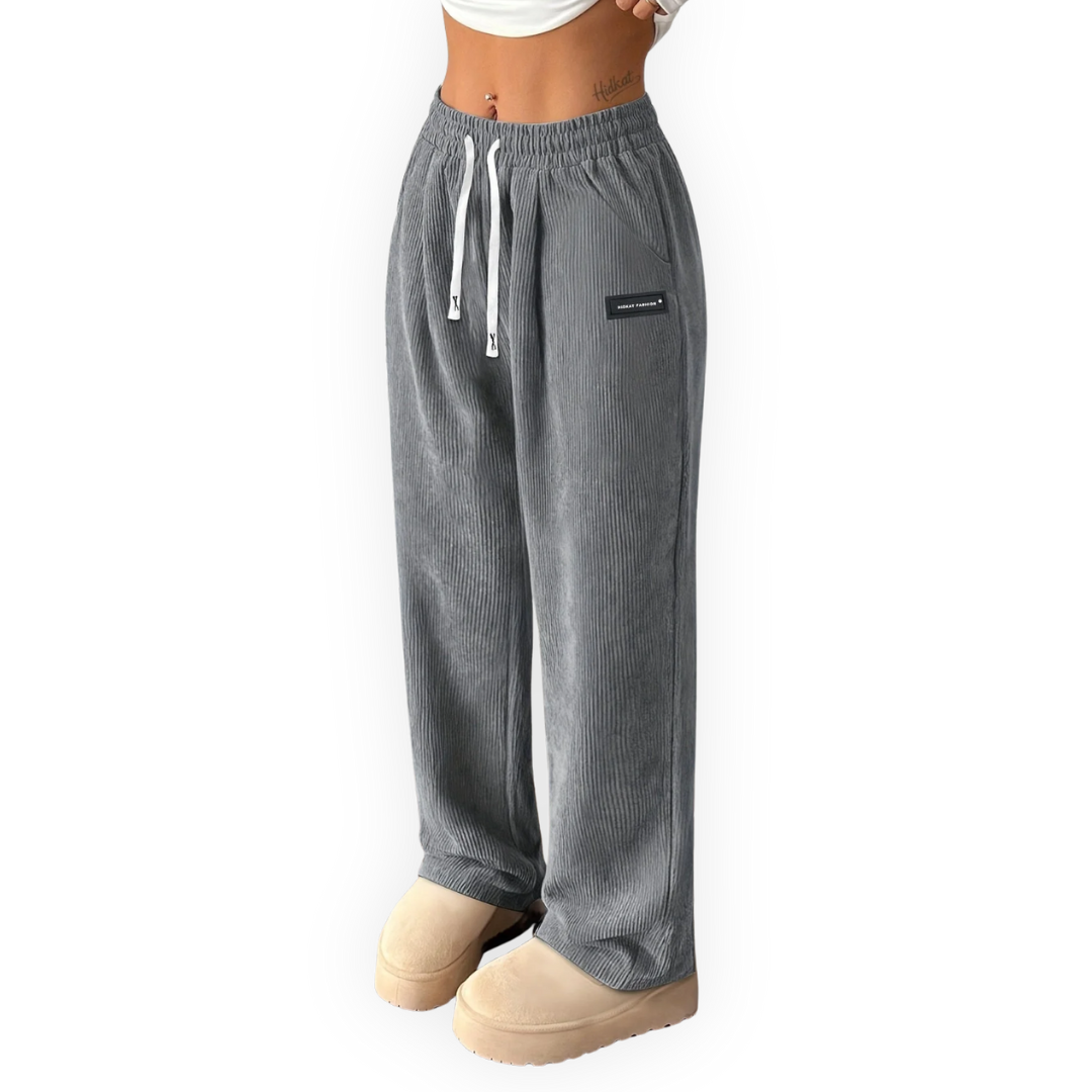 AT | Women’s  Relaxed Fit Corduroy Wide Leg Pants