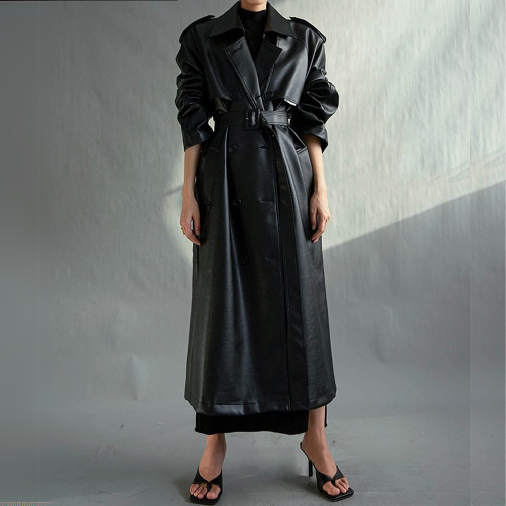 Vivienne Noir Classic Trench