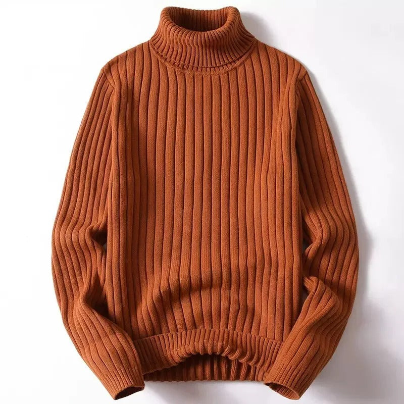 Apollo™ Ribbed Knit Turtleneck Sweater