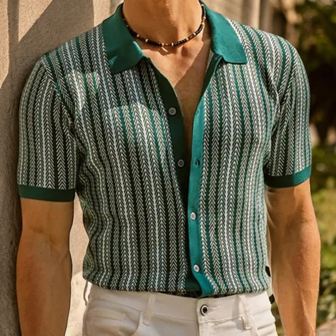 Carlo Mancini Button Down Polo