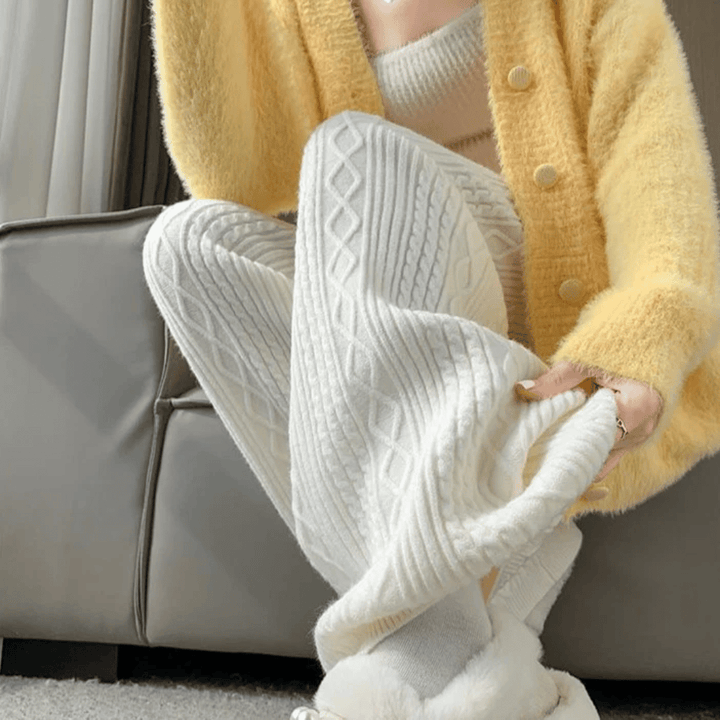 Olivia Jacquard Knit Pants