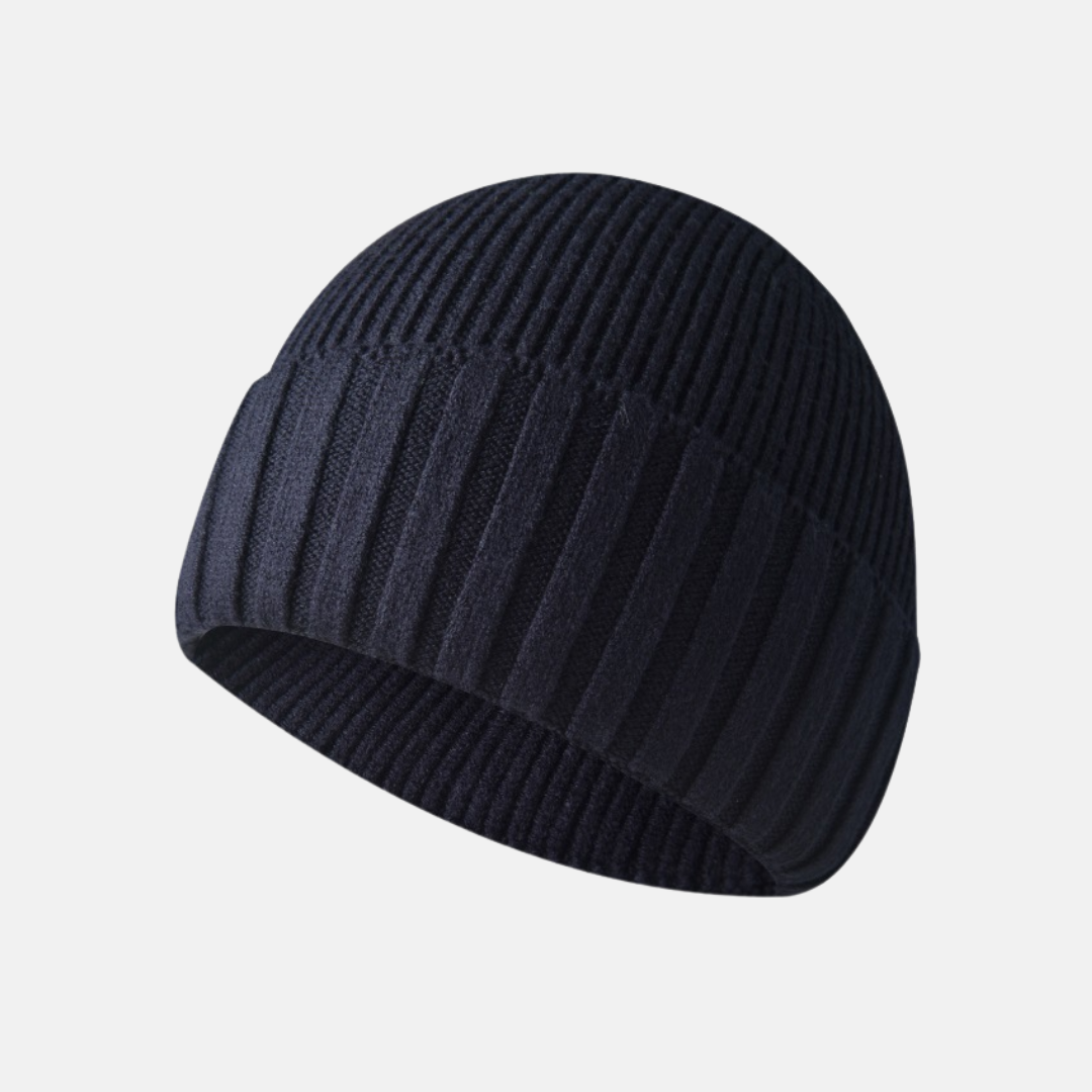 Unisex Folded Knitted Beanie Artisio