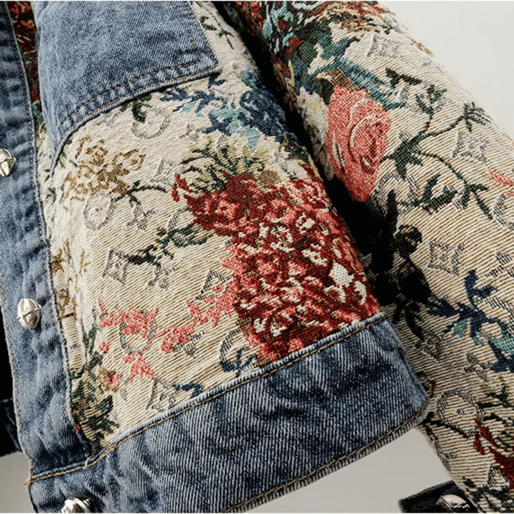 Morisot™ Floral Denim Jacket