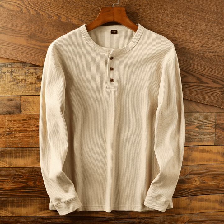 Simmons™ Heritage Cotton Henley Shirt