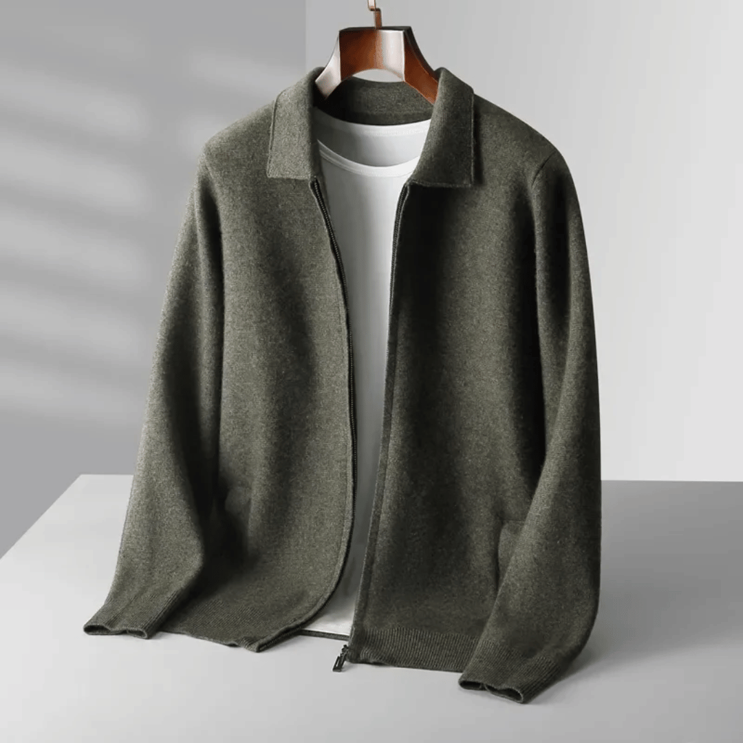 Emiliano Cashmere Knit Cardigan