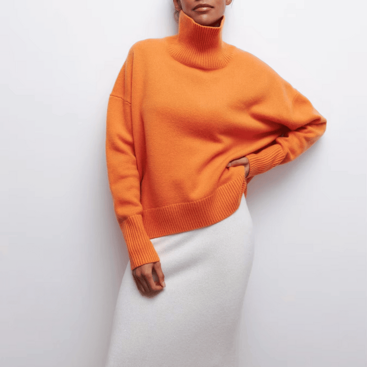 Camélia Picard Elegance Turtleneck Sweater