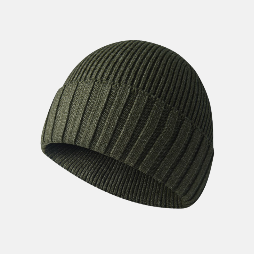 Unisex Folded Knitted Beanie Artisio