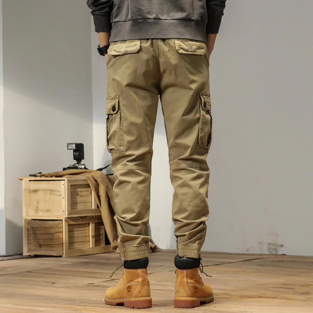 Slim-Fit Utility Cargo Pants for Men