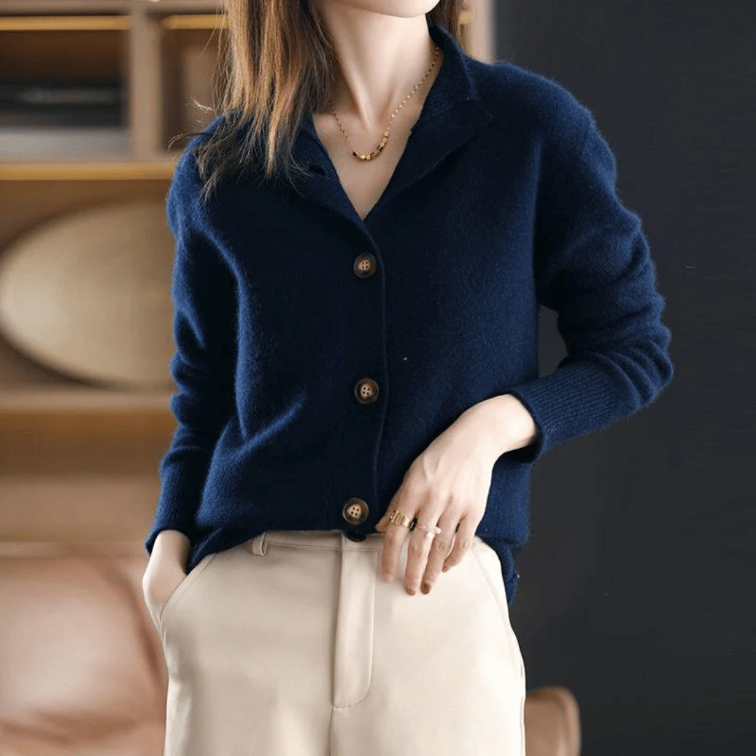 Amélie Grace Wool Cardigan