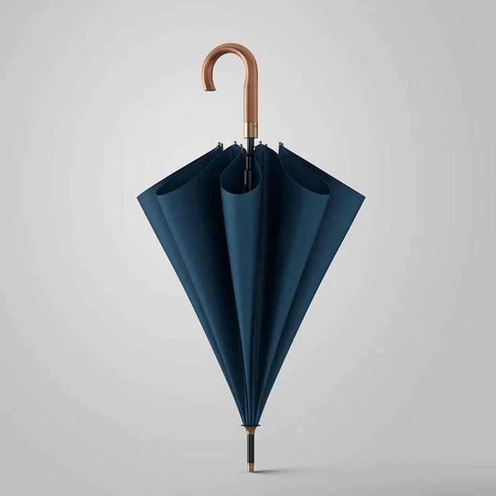 Elegante Volute Wooden Umbrella