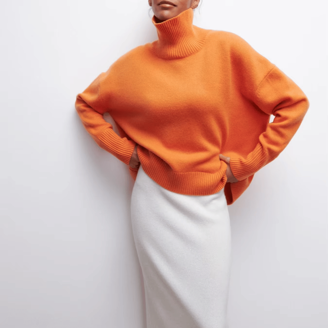 Camélia Picard Elegance Turtleneck Sweater