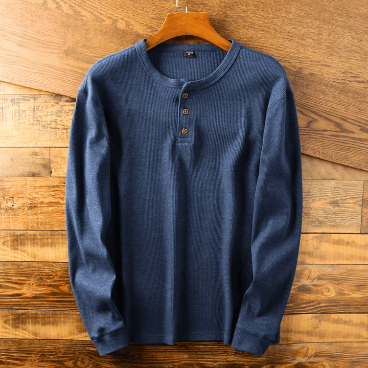 Simmons™ Heritage Cotton Henley Shirt