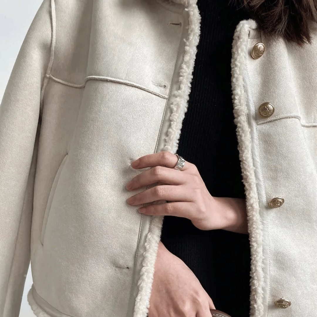 Sherpa Edge Jacket by Evelyn Montclair™
