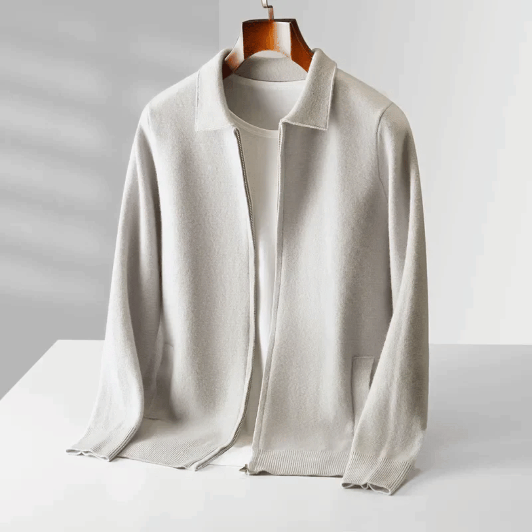 Emiliano Cashmere Knit Cardigan