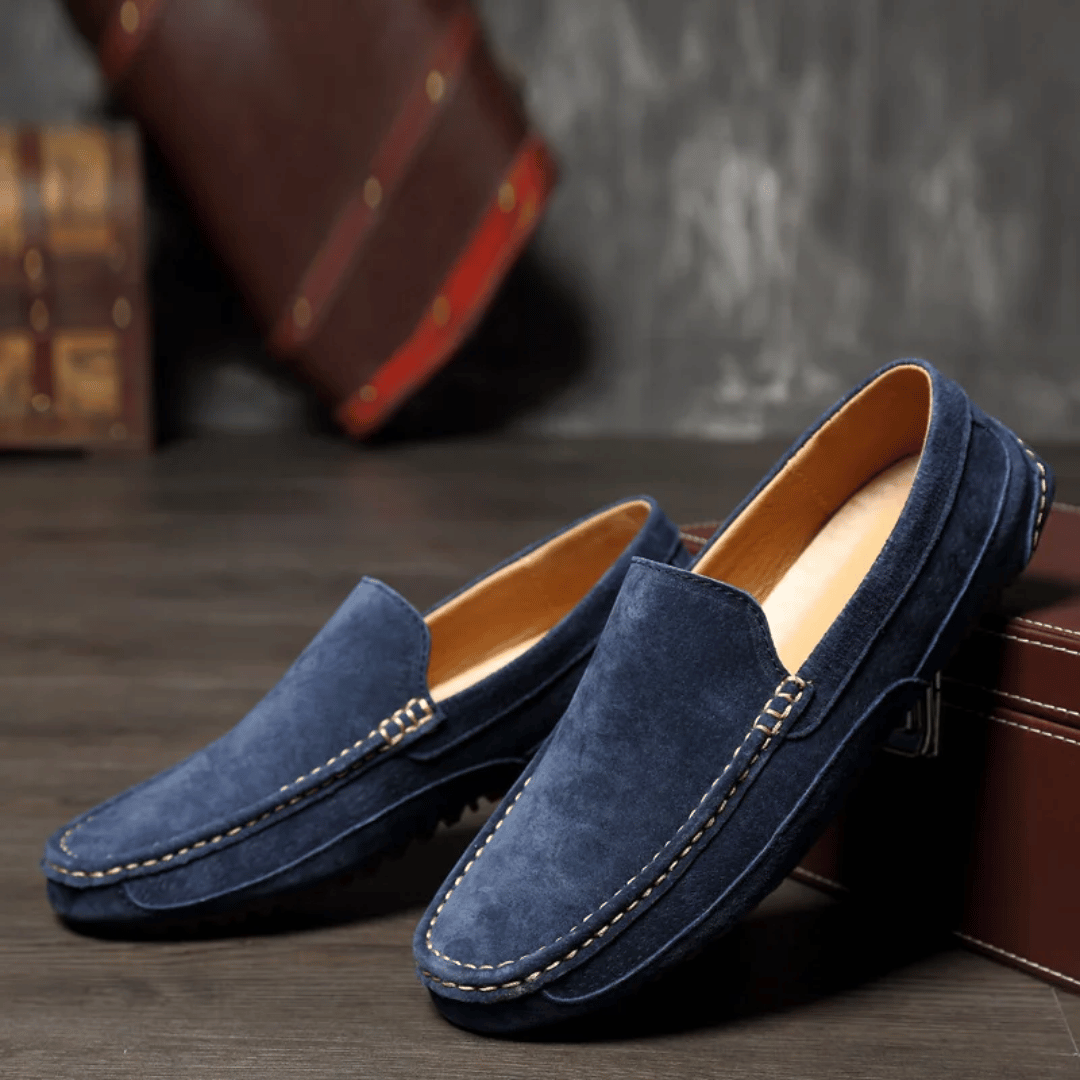 Nicolo Roma Leather Loafers