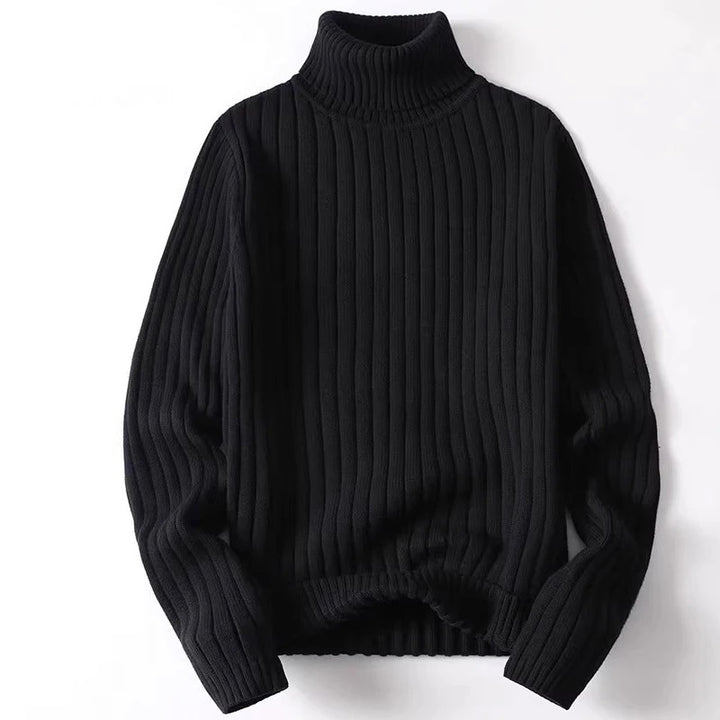 Apollo™ Ribbed Knit Turtleneck Sweater