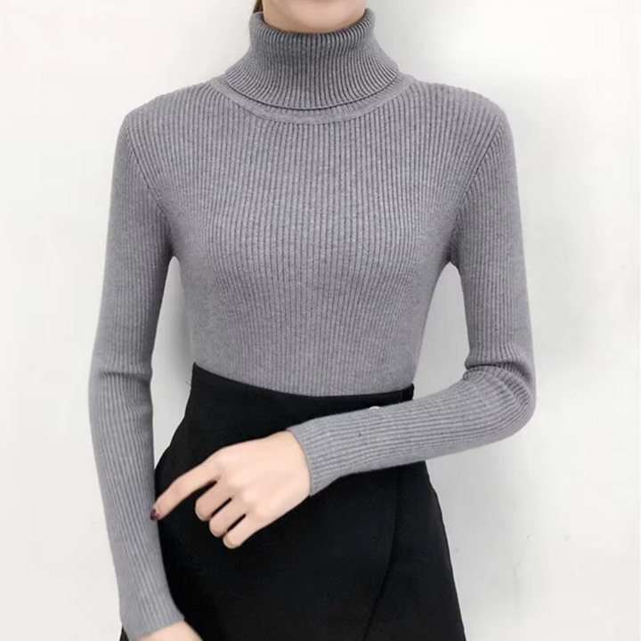 Eve Knitted Turtleneck Women Sweater