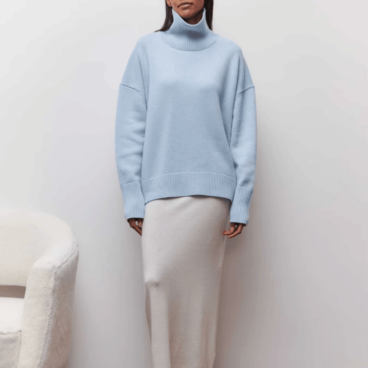 Camélia Picard Elegance Turtleneck Sweater