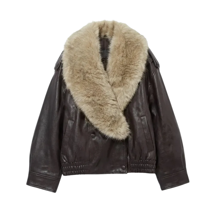 AT | Asha Faux Leather Jacket