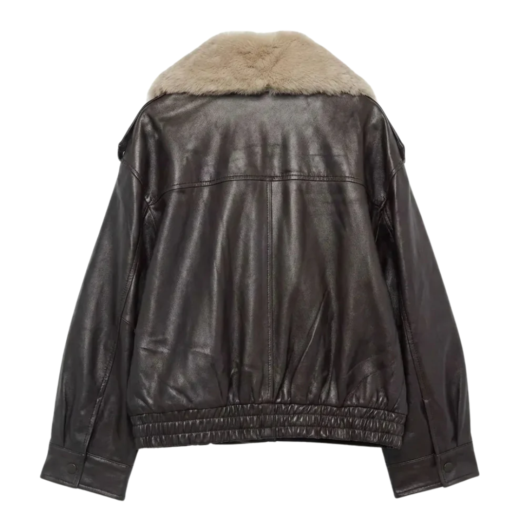AT | Asha Faux Leather Jacket