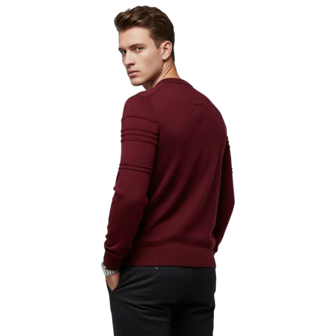 AT | Kevin Linear Pattern Sweater