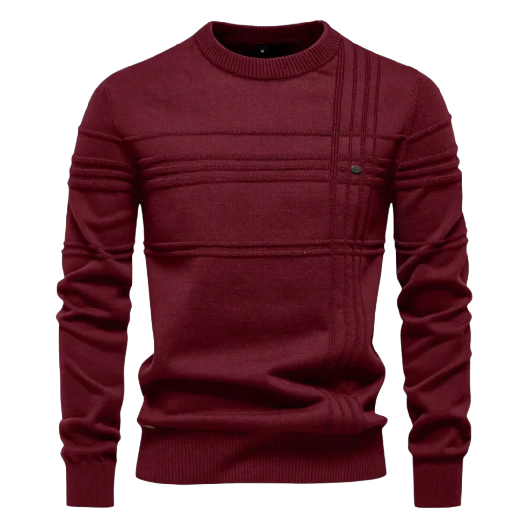 AT | Kevin Linear Pattern Sweater