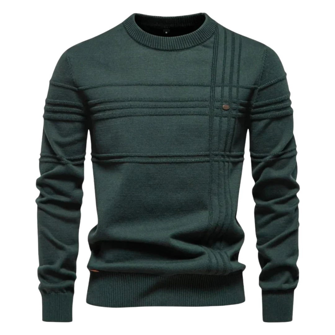 AT | Kevin Linear Pattern Sweater