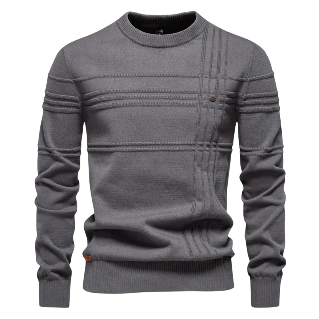 AT | Kevin Linear Pattern Sweater