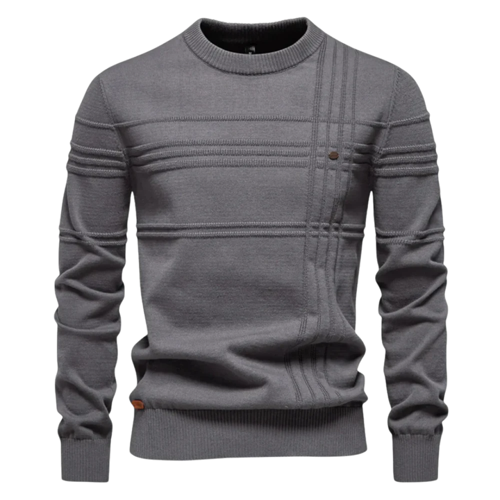 AT | Kevin Linear Pattern Sweater