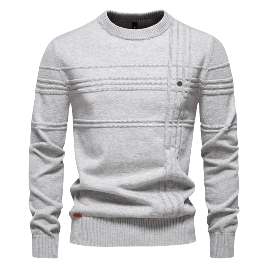 AT | Kevin Linear Pattern Sweater
