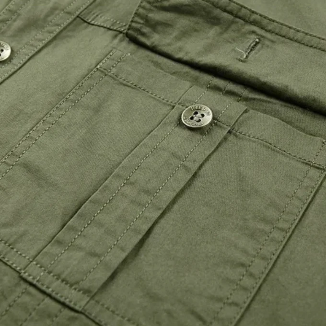 AT | Men Utility Pocket Shirt