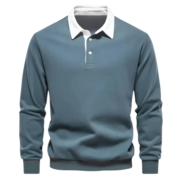 AT | Men’s Button Placket Knit Top