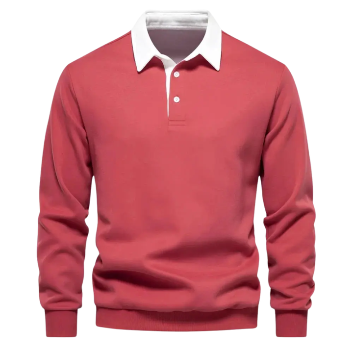 AT | Men’s Button Placket Knit Top