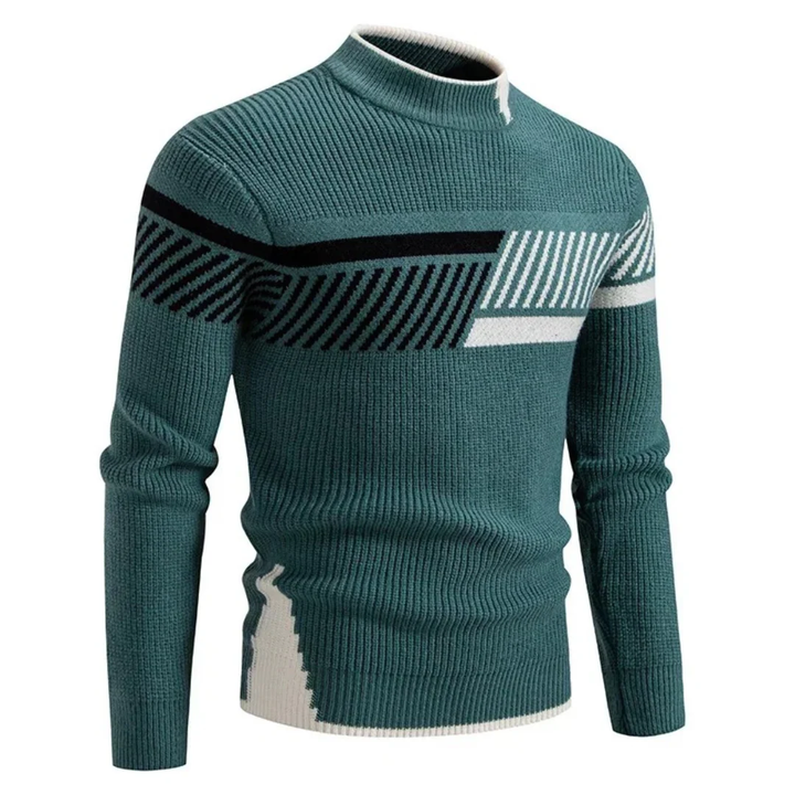 AT | Men’s Abstract Panel Sweater
