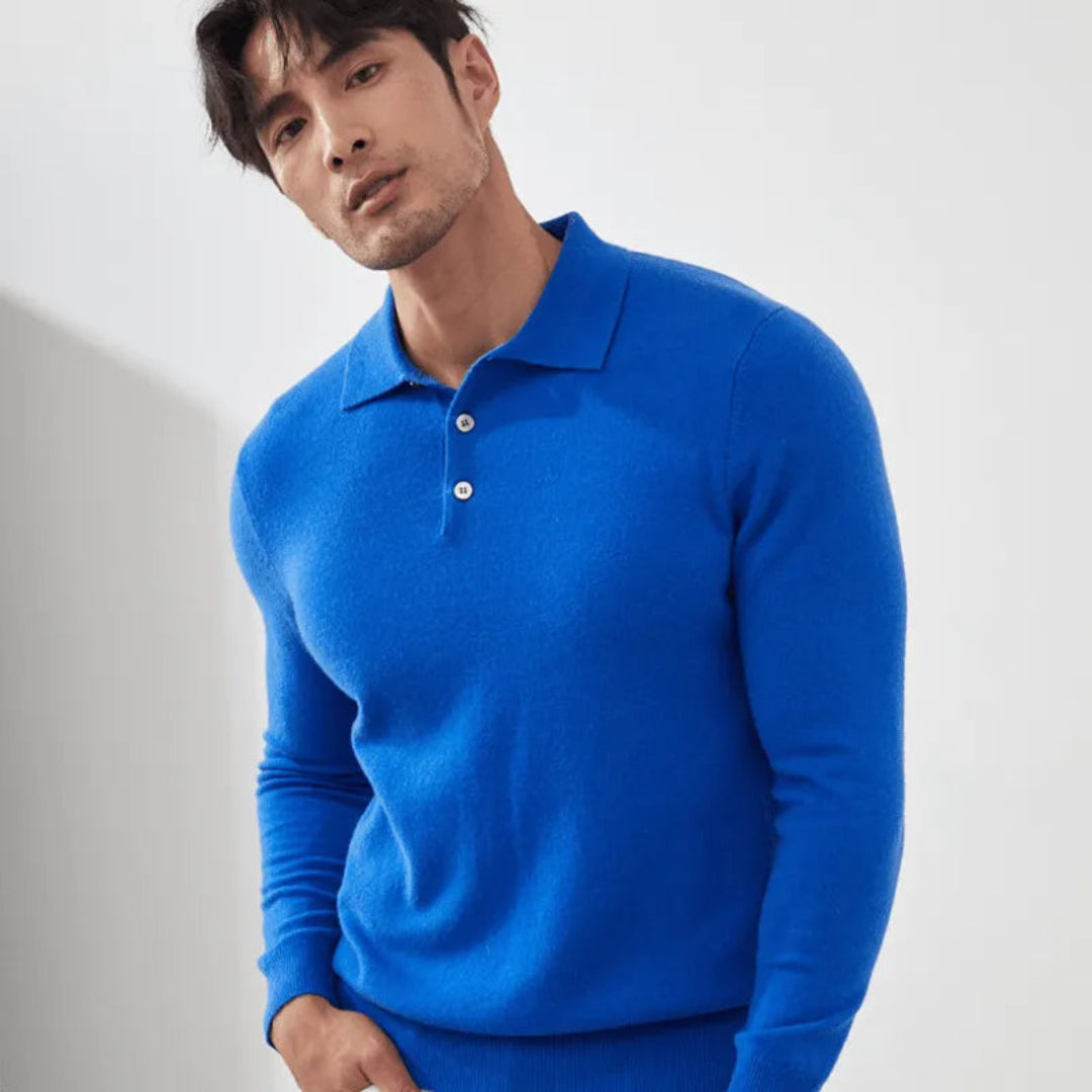 Aaron Long Sleeves Classic Polo Artisio