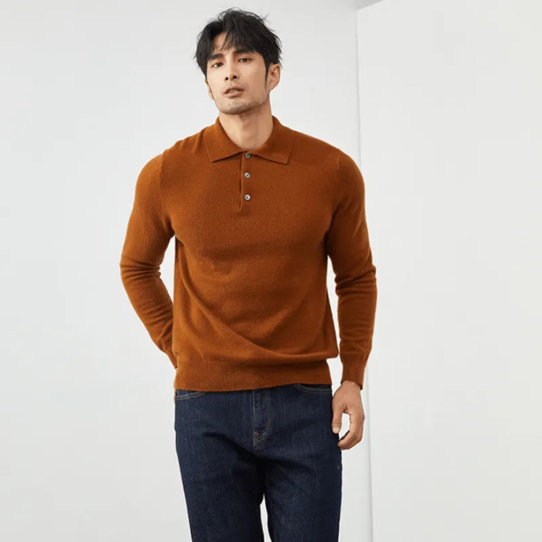 Aaron Long Sleeves Classic Polo Artisio