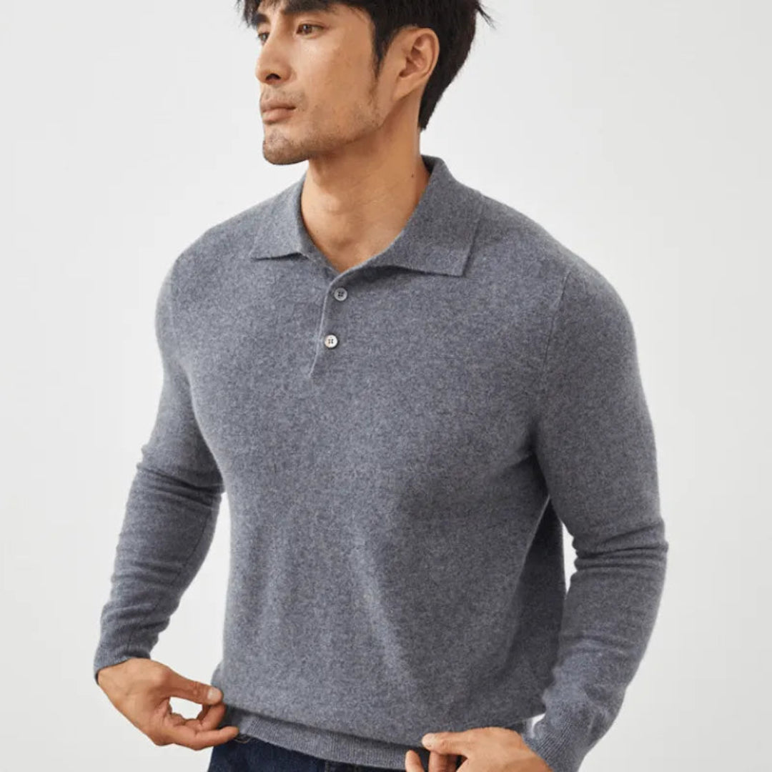 Aaron Long Sleeves Classic Polo Artisio