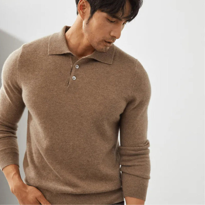 Aaron Long Sleeves Classic Polo Artisio