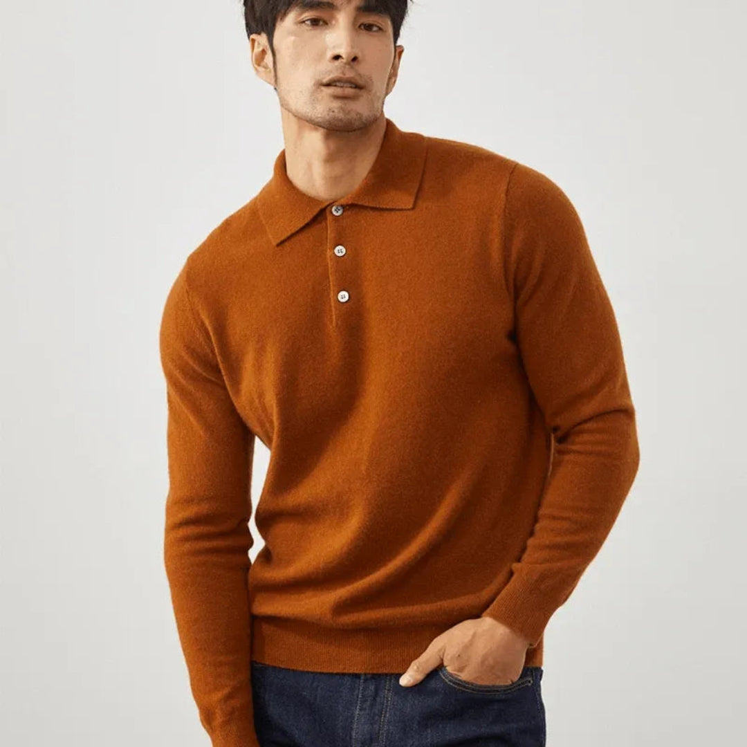 Aaron Long Sleeves Classic Polo Artisio