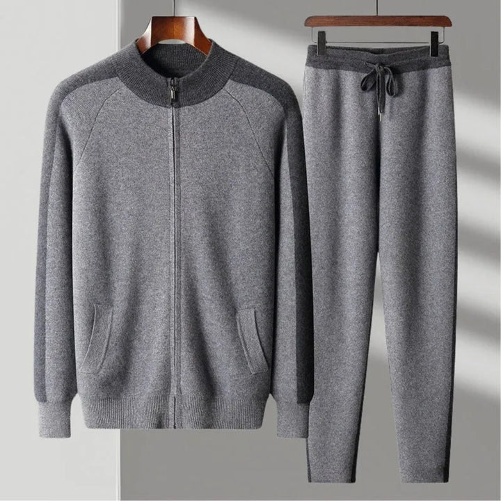 Adam Wool Full-Zip Set