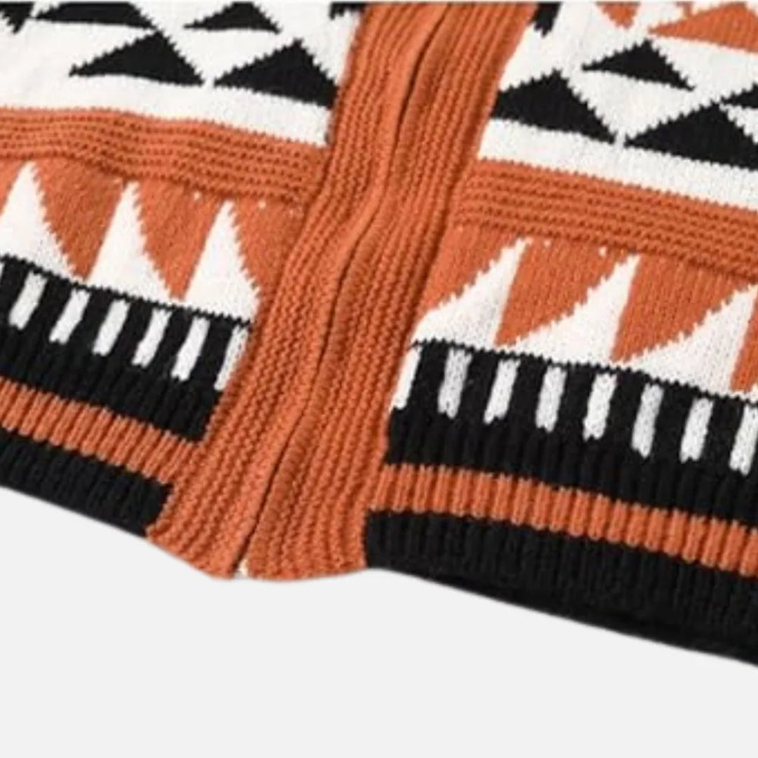 Alaric Jacquard Cardigan