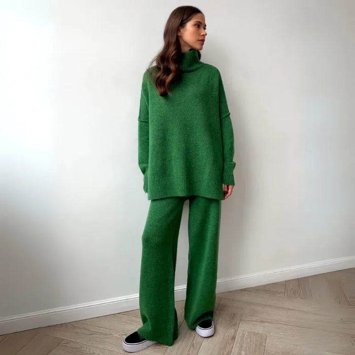 Alda Turtleneck Knit Lounge Set