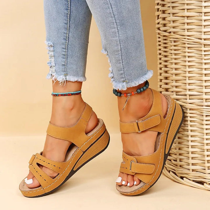 Alyssa Orthopedic Wedge Sandals