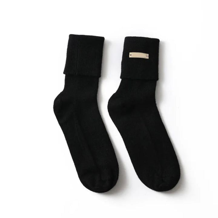 Amelia Pure Cashmere Crew Socks