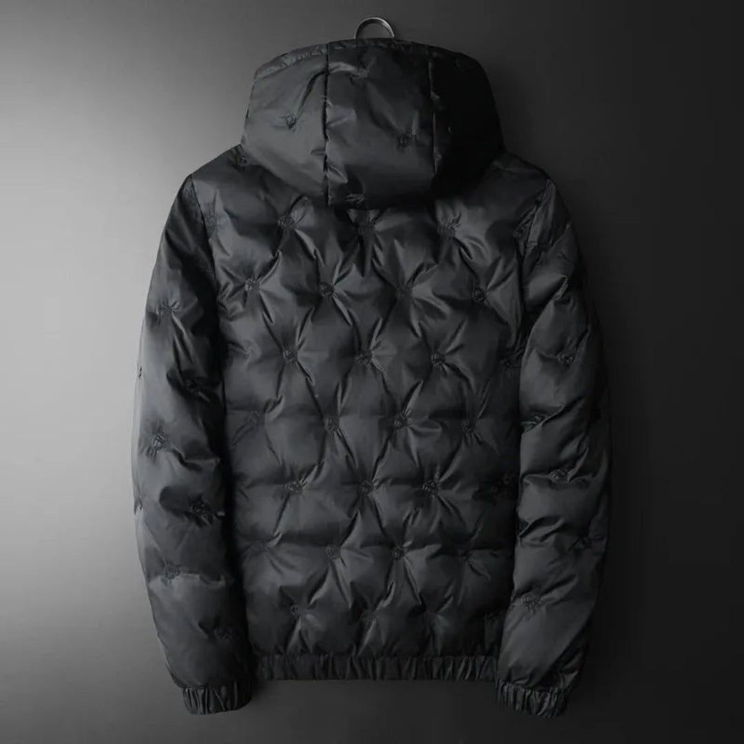 White Duck Down Jacket Artisio