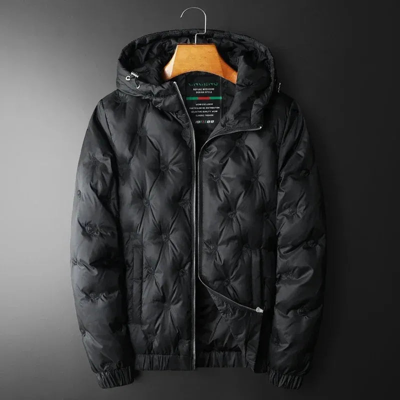 Anders White Duck Down Jacket Artisio